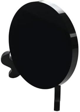         Black Obsidian Scrying Mirror 3.94 in with Wooden Stand, Premium Quality Obsidian Mirror for Meditation, Witchcraft, Divination and Spiritual Practices (100 mm)       